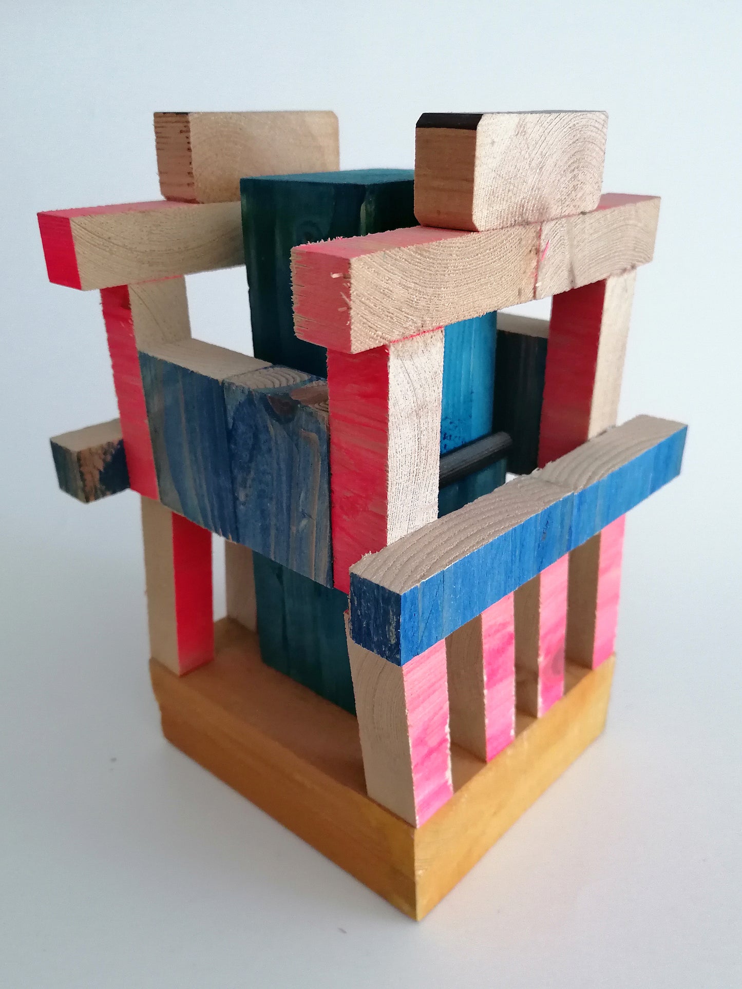 2013 Geometric Sculpture "Tower EFS" by Cristian Montesinos