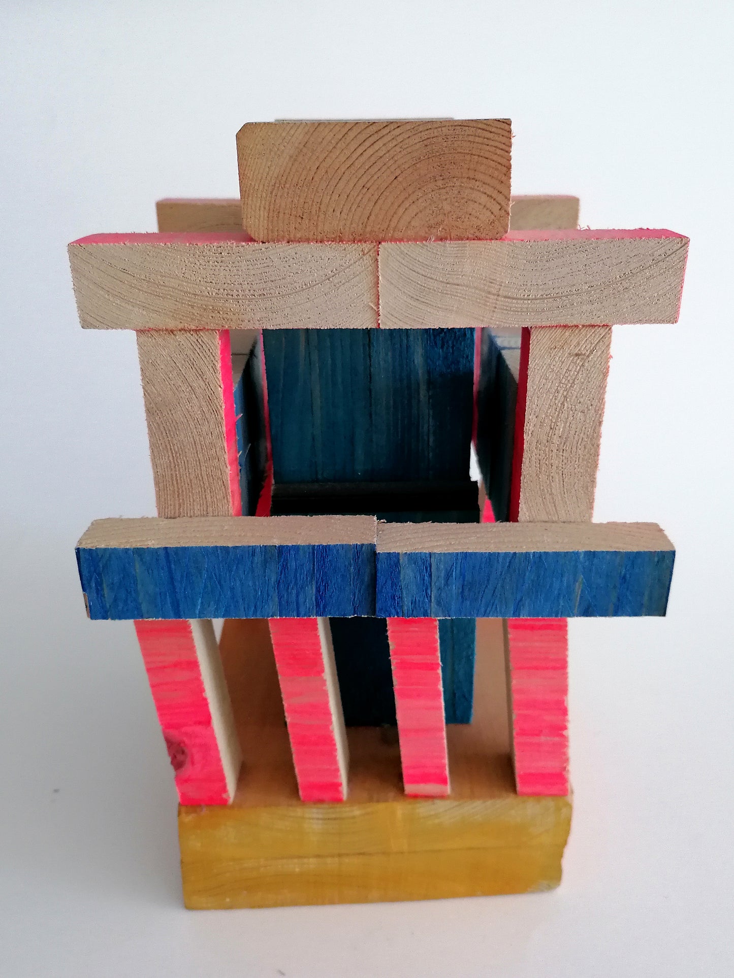 2013 Geometric Sculpture "Tower EFS" by Cristian Montesinos