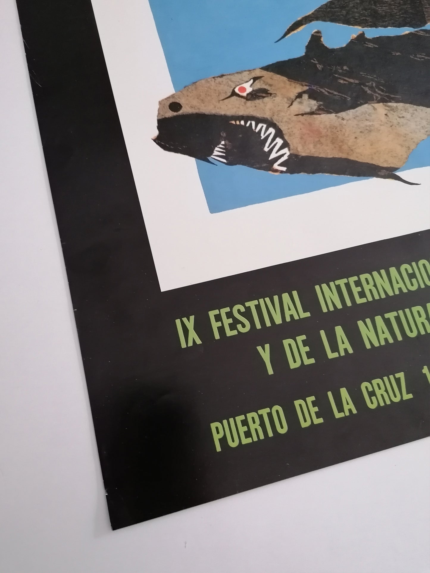 1990 César Manrique Poster for Ecologism Film Festival