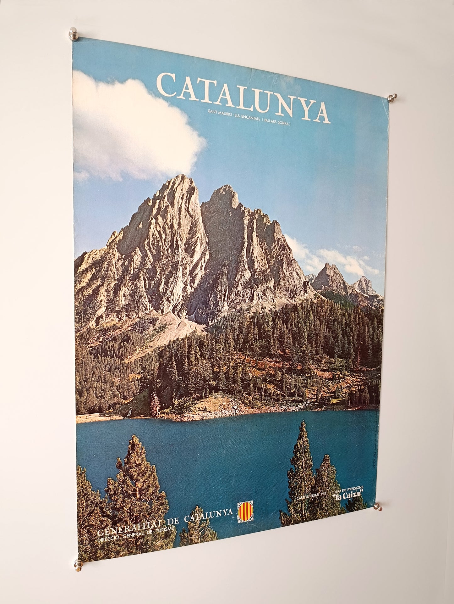 1979 Vintage Travel Poster " Sant Martí Encantats"