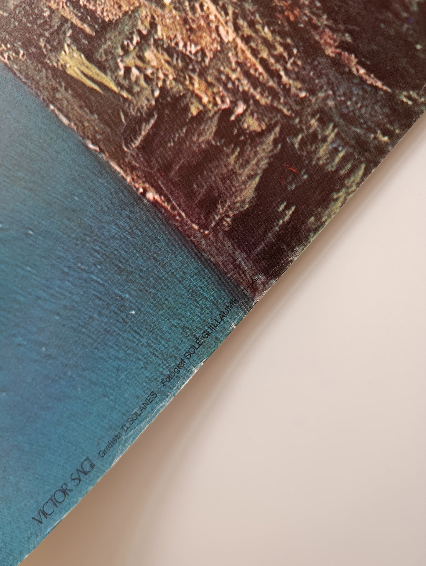 1979 Vintage Travel Poster " Sant Martí Encantats"