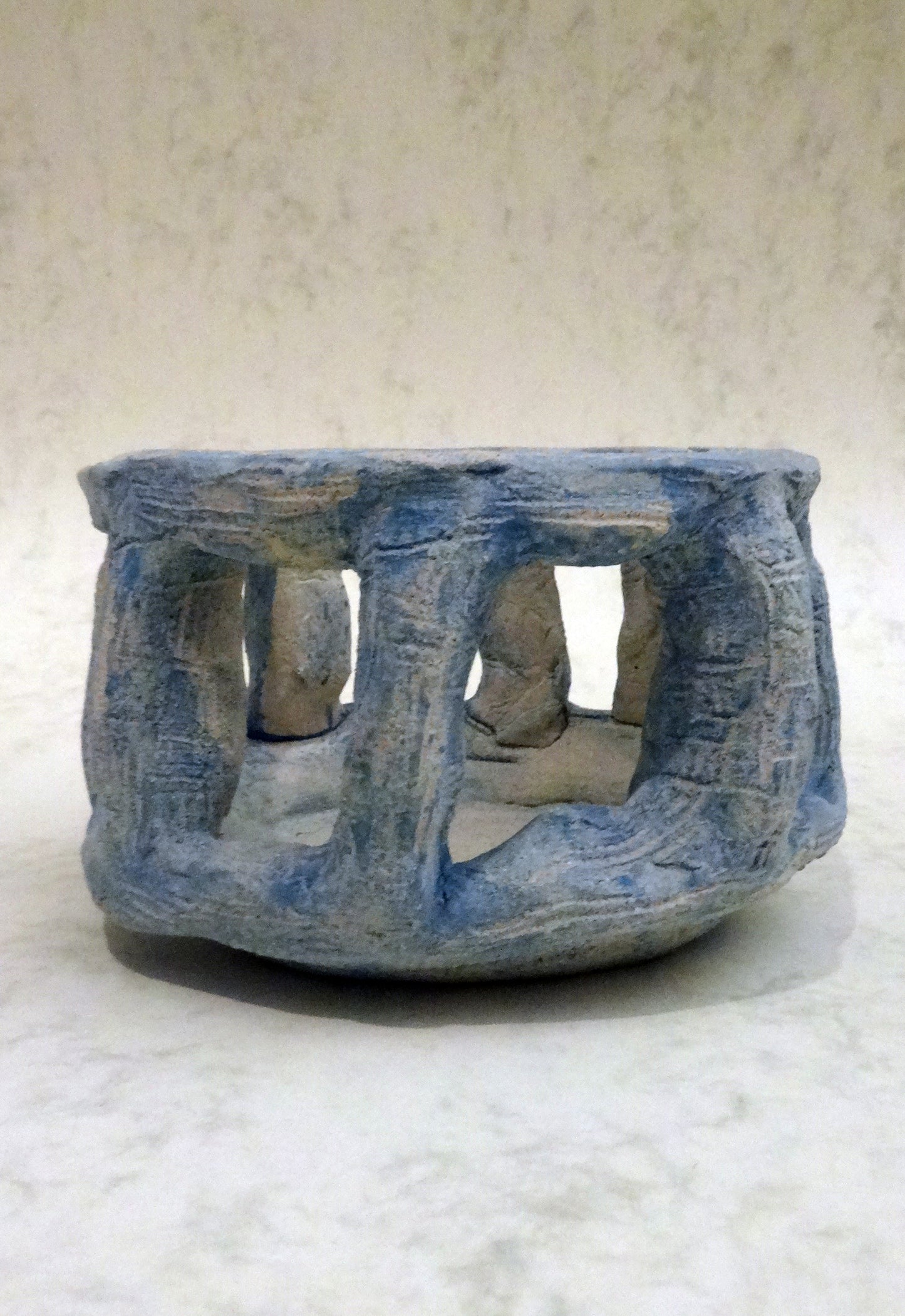 Wabi Sabi Blue Ceramic