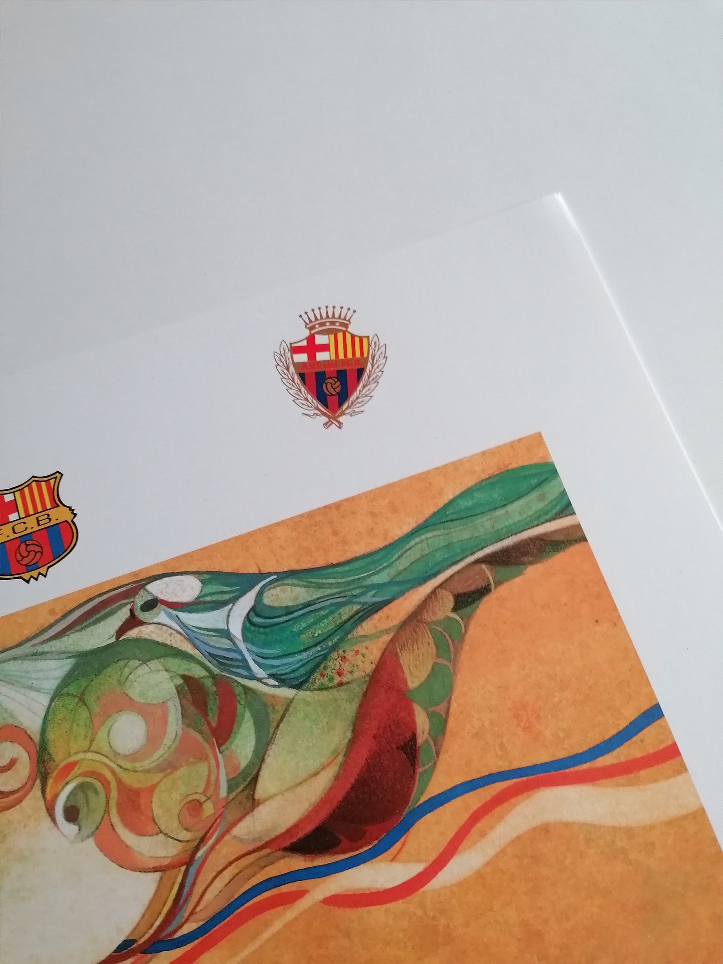 FC Barcelona Small Poster from Veteran Footballers Association