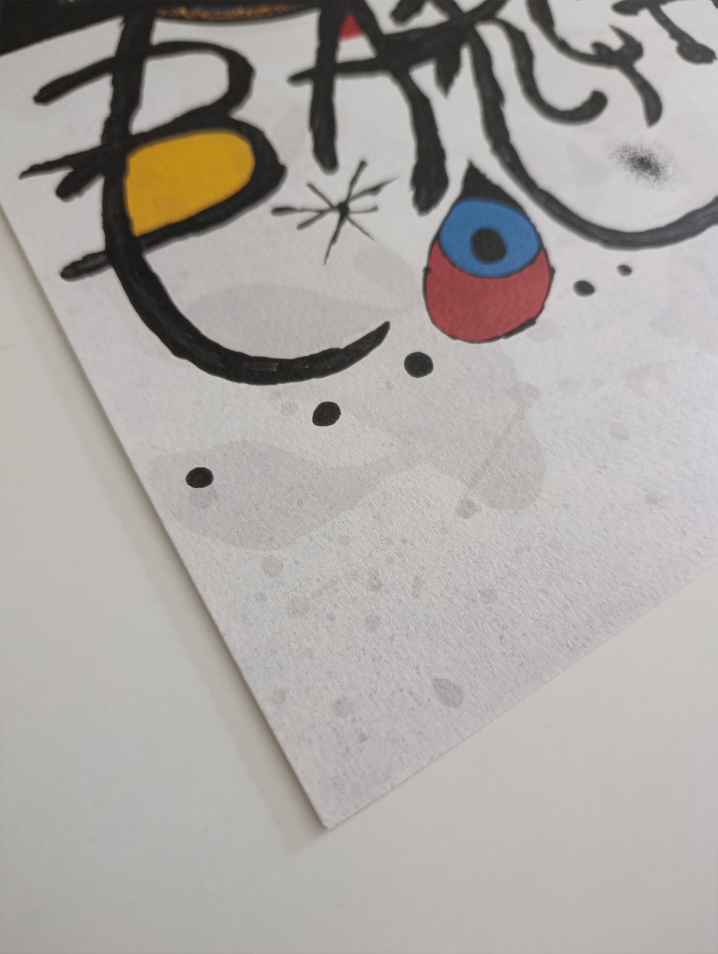 Joan Miró Lithograph Signed and Numbered from Fc Barcelona