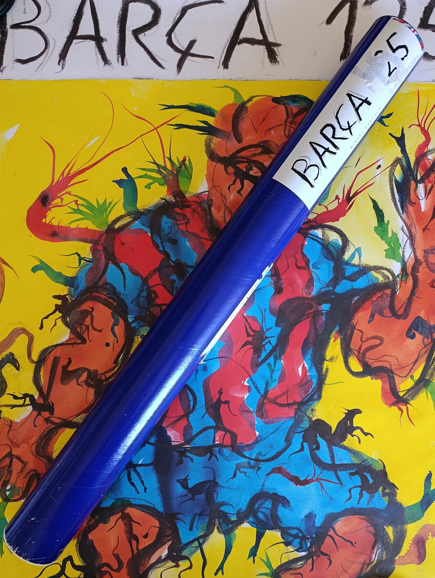 Miquel Barceló for Fc Barcelona 125th Anniversary Large Poster