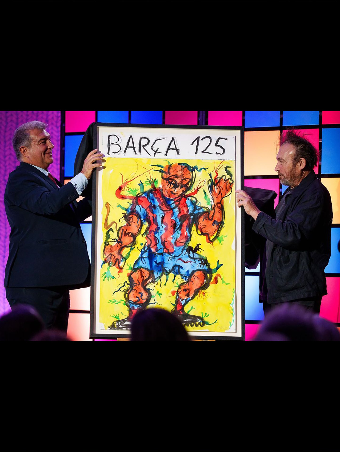 Miquel Barceló for Fc Barcelona 125th Anniversary Large Poster