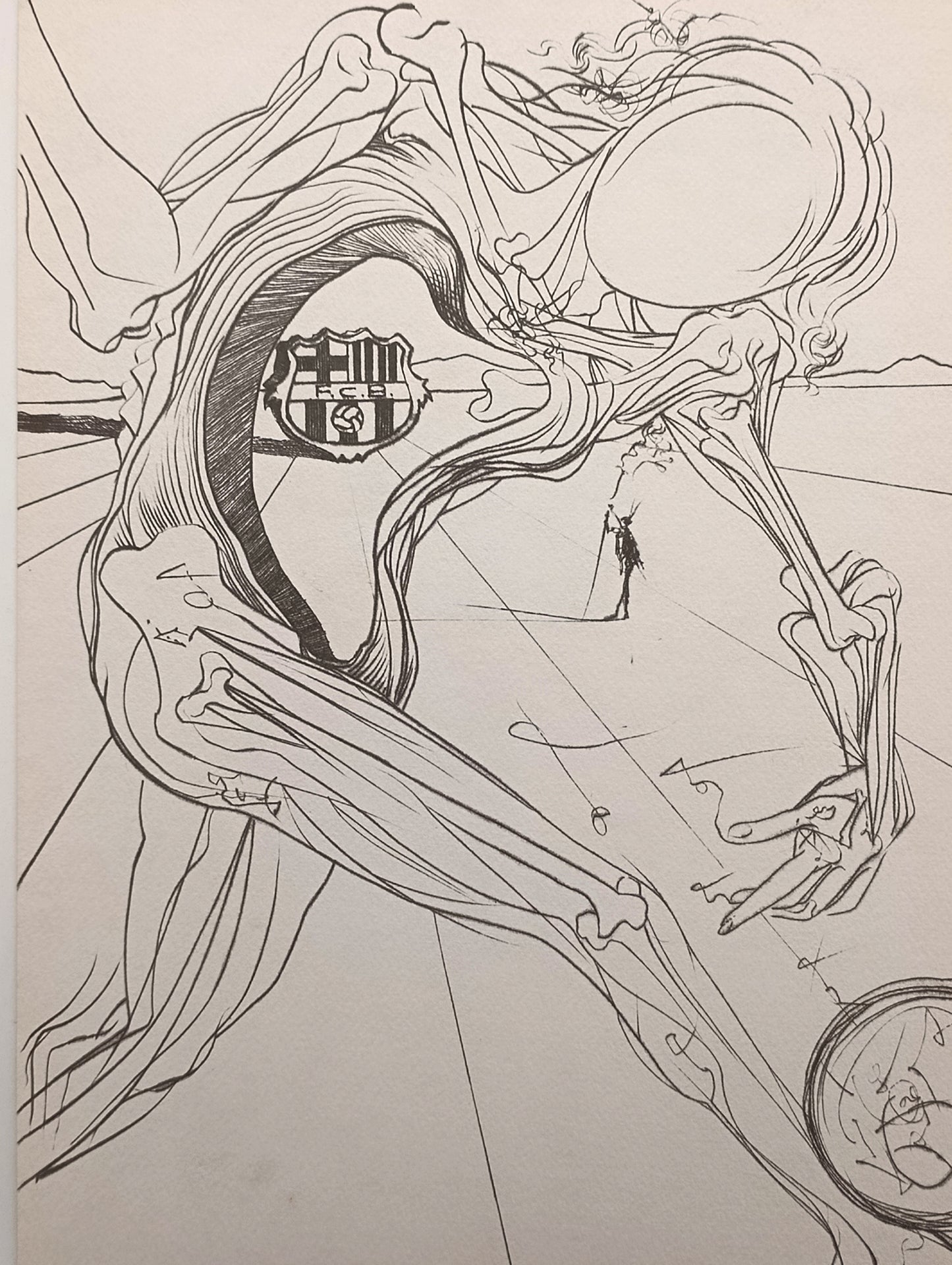 Salvador Dalí Lithography Signed and Numbered