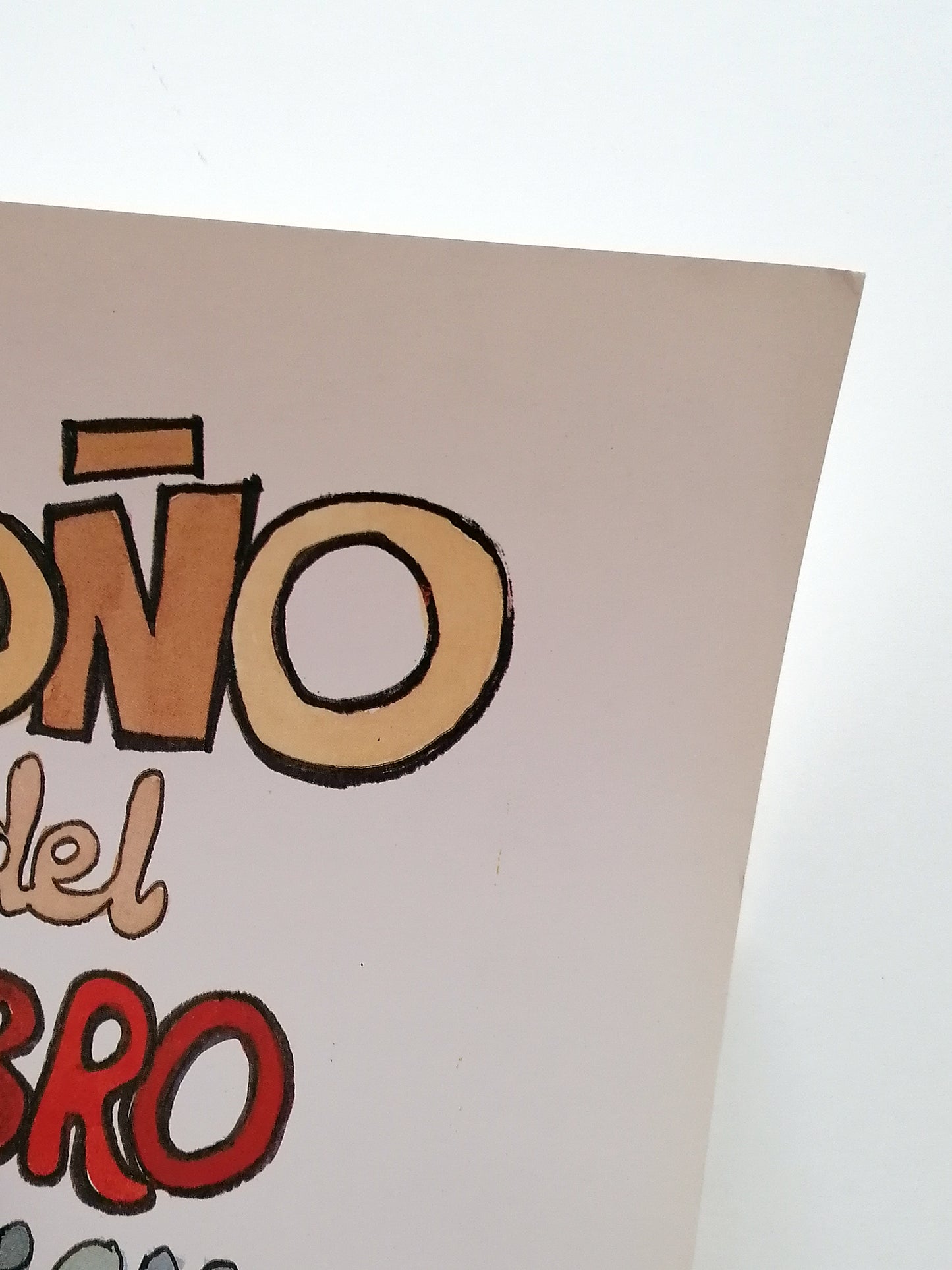 1989 Antonio Mingote Book Fair Poster