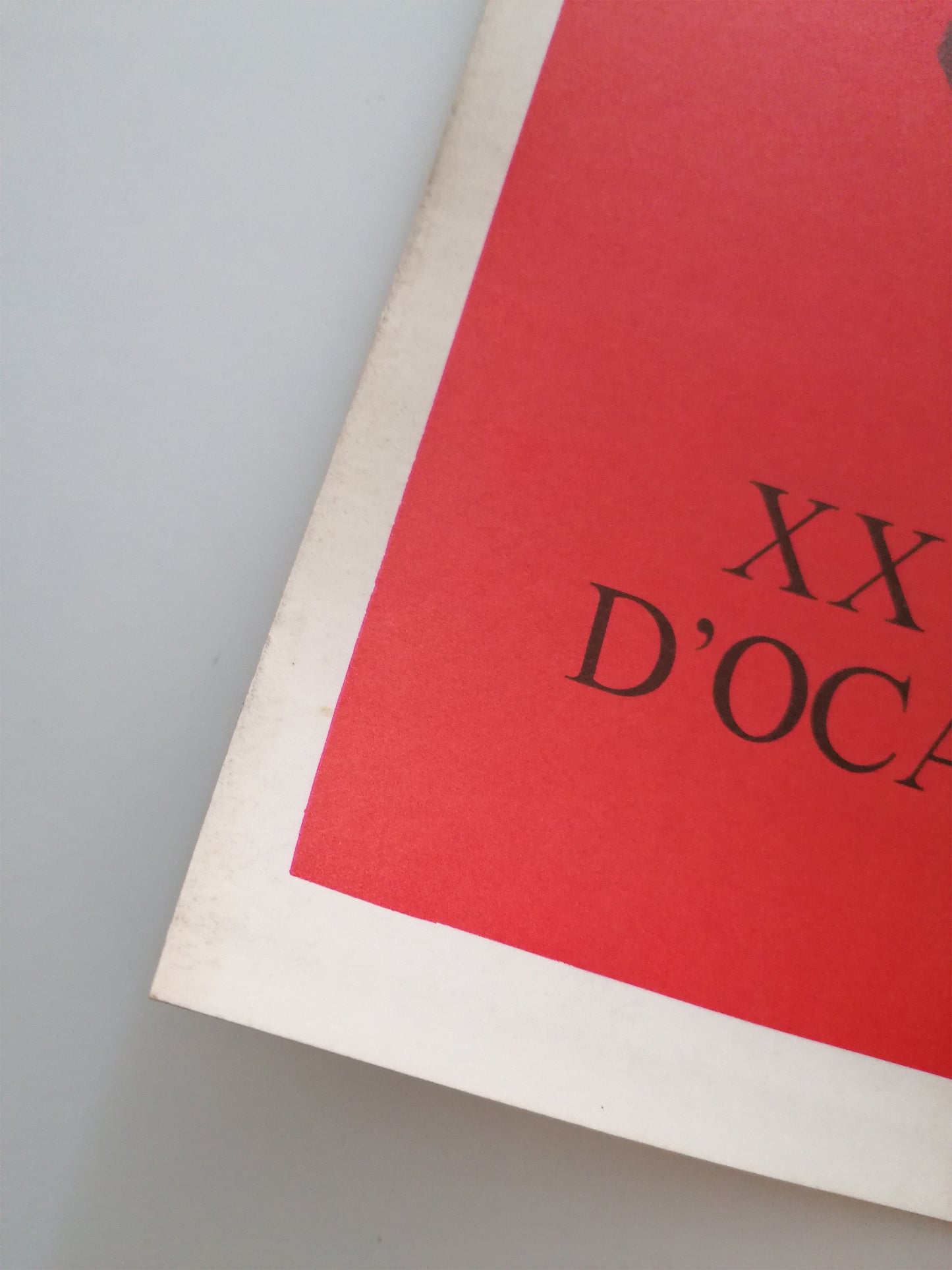 1979 Barcelona Antique and Modern Book Fair Small Poster
