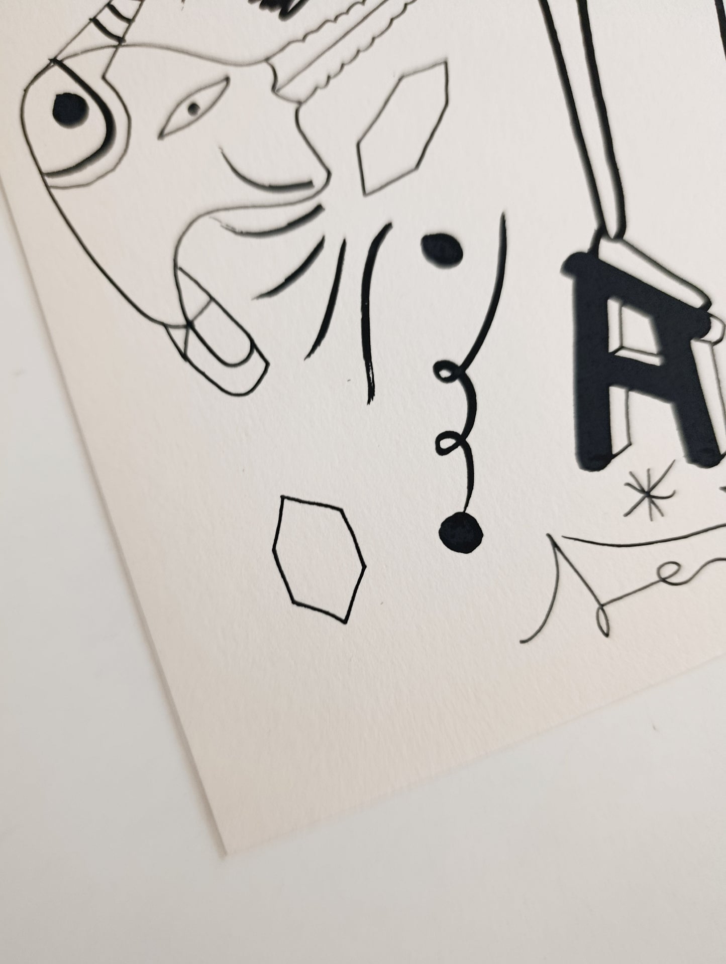 2020 Jaime Hayón "Sit to Discover" Printing Proof from FAD Edition Print