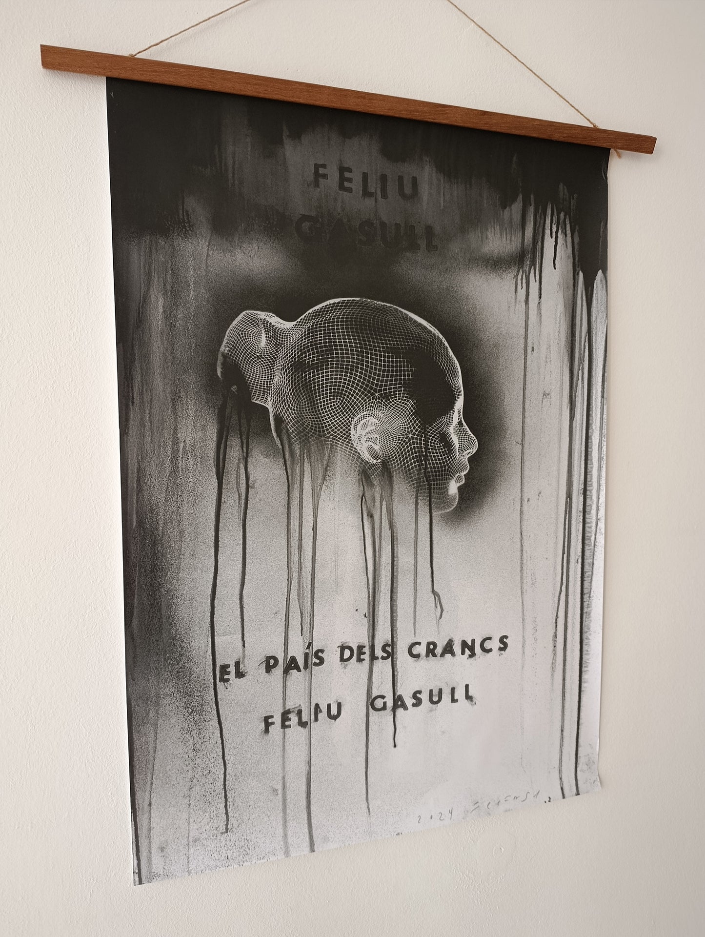 Jaume Plensa Large Poster Commissioned Graphic Work