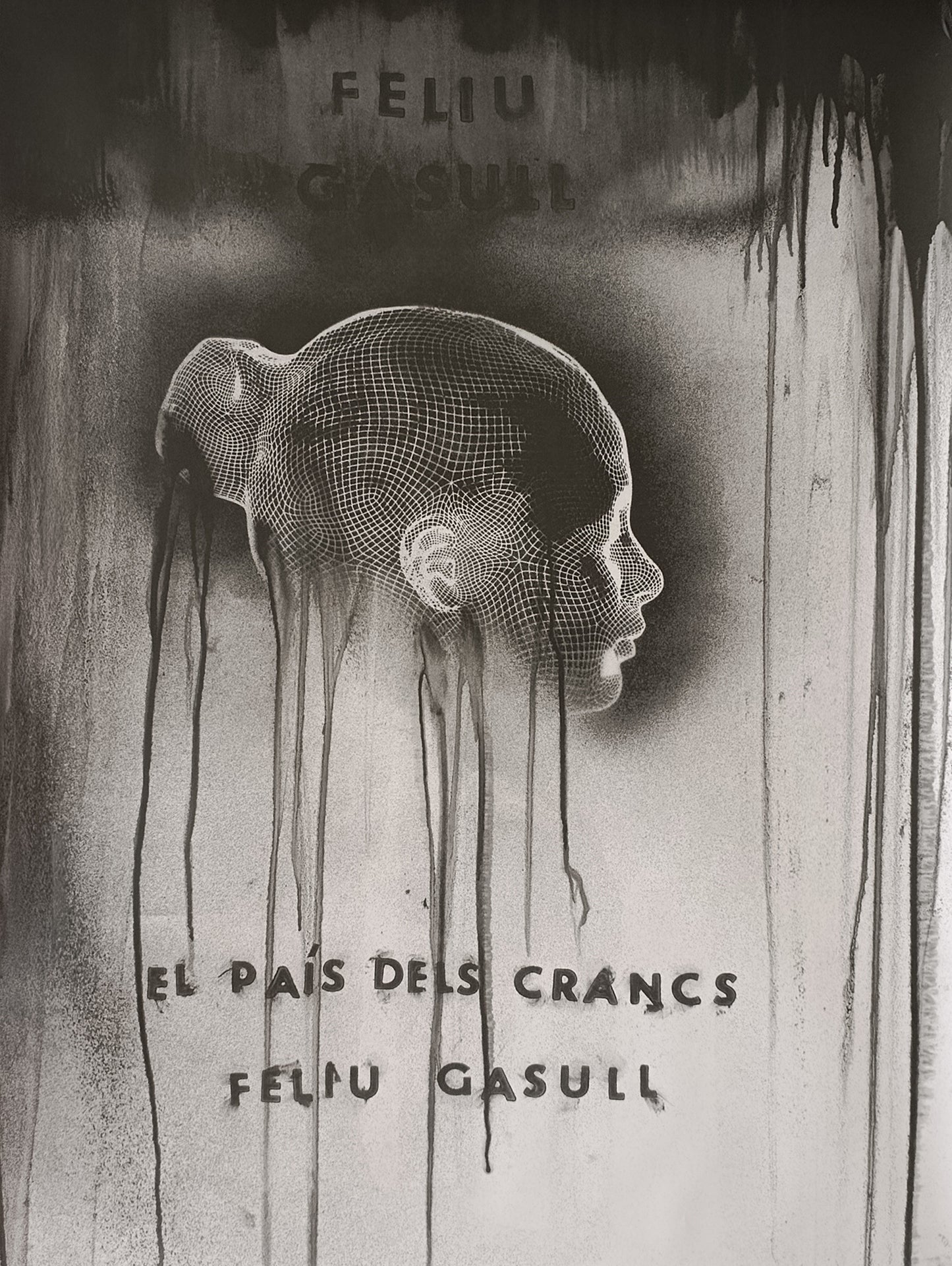 Jaume Plensa Large Poster Commissioned Graphic Work