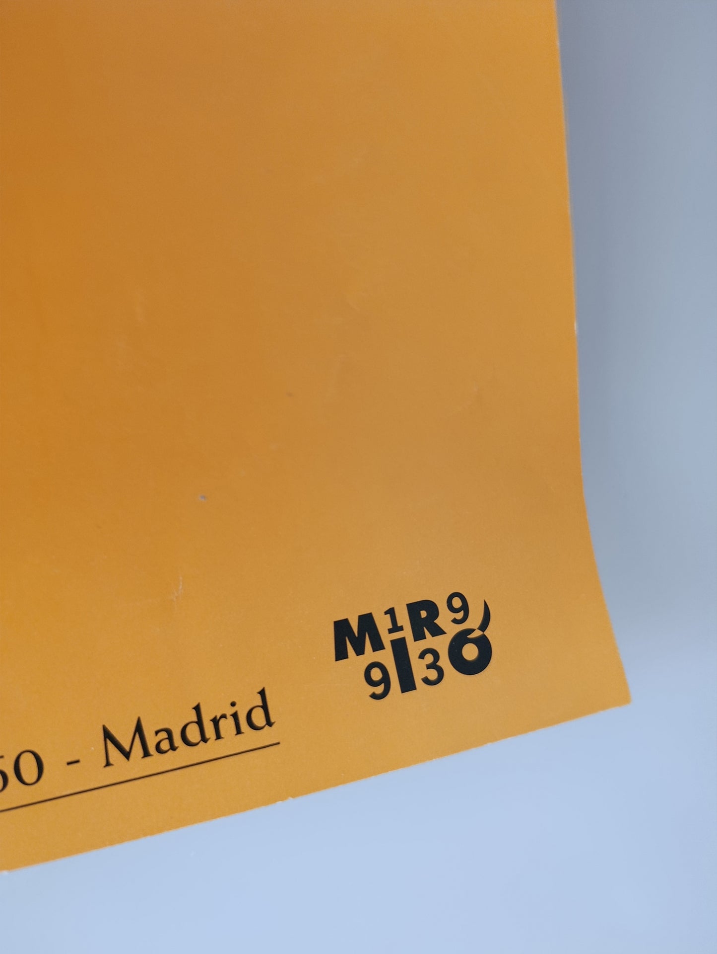 1993 Joan Miró Poster from Madrid Exhibition