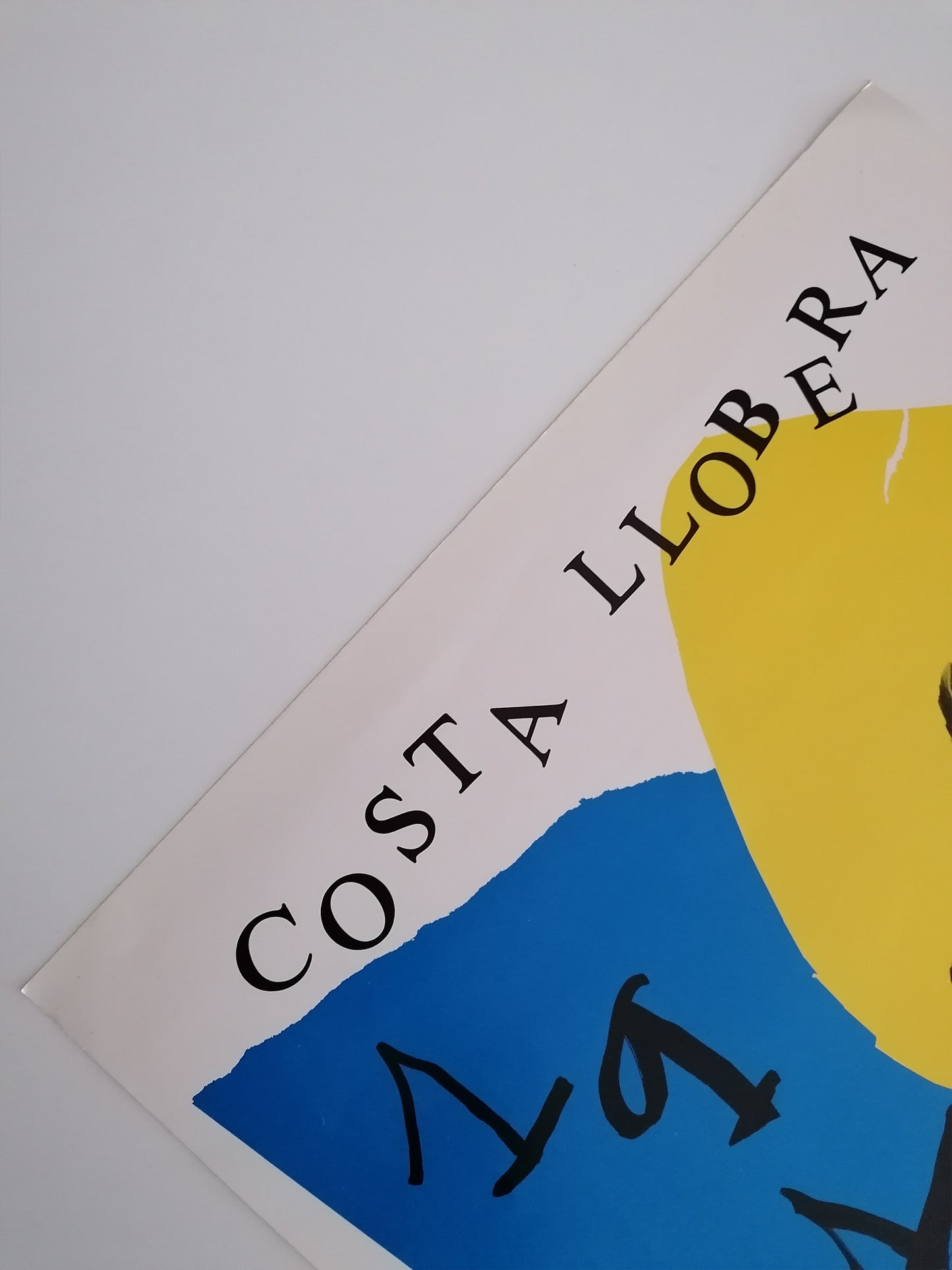 1981 Joan Miró Poster Costa Llobera