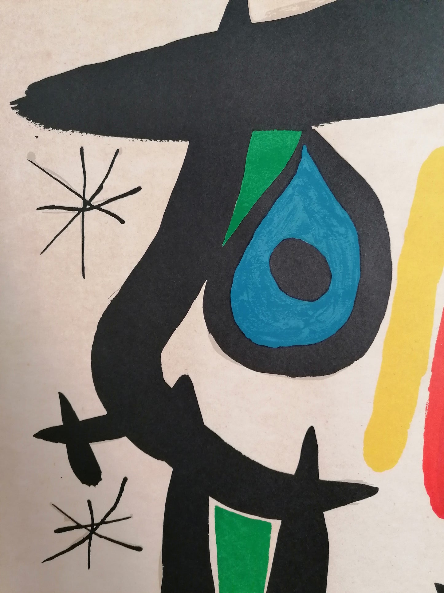 1971 Joan Miró Poster Cogreso Juríco Catalán