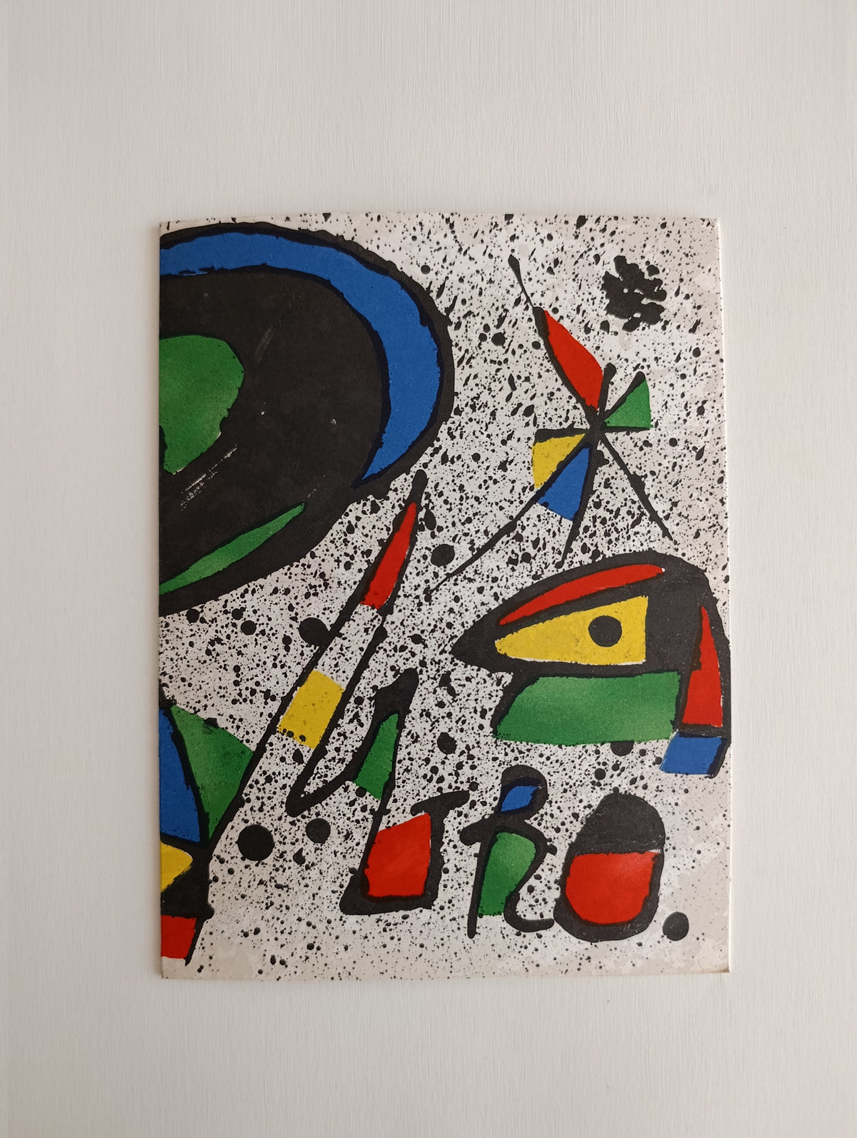 1979 Joan Miró Exhibition Invitation Maeght Gallery Barcelona
