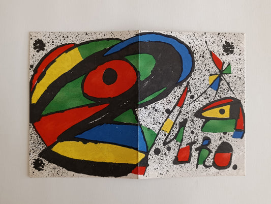 1979 Joan Miró Exhibition Invitation Maeght Gallery Barcelona