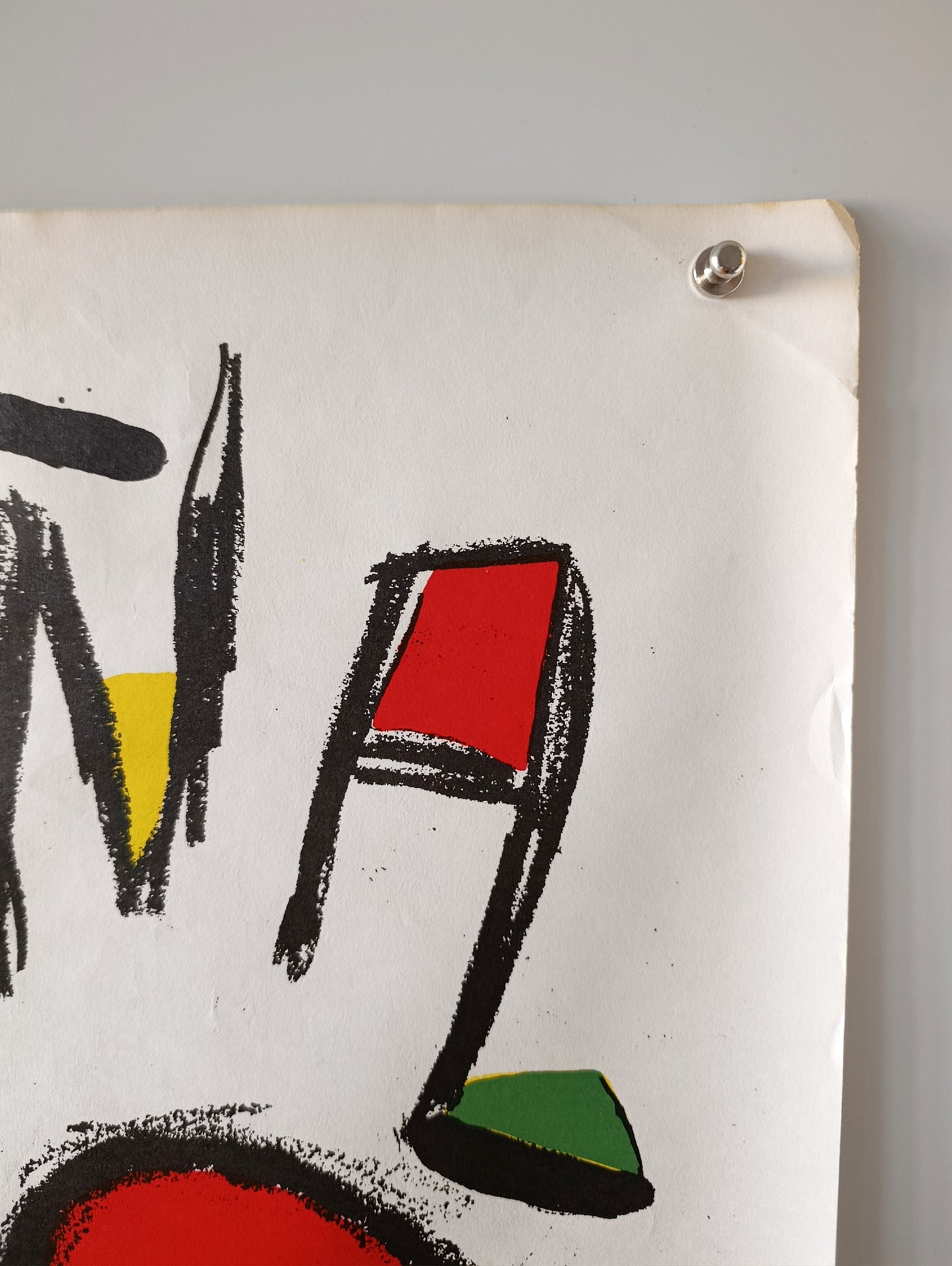 1982 Spain World Cup Poster by Joan Miró