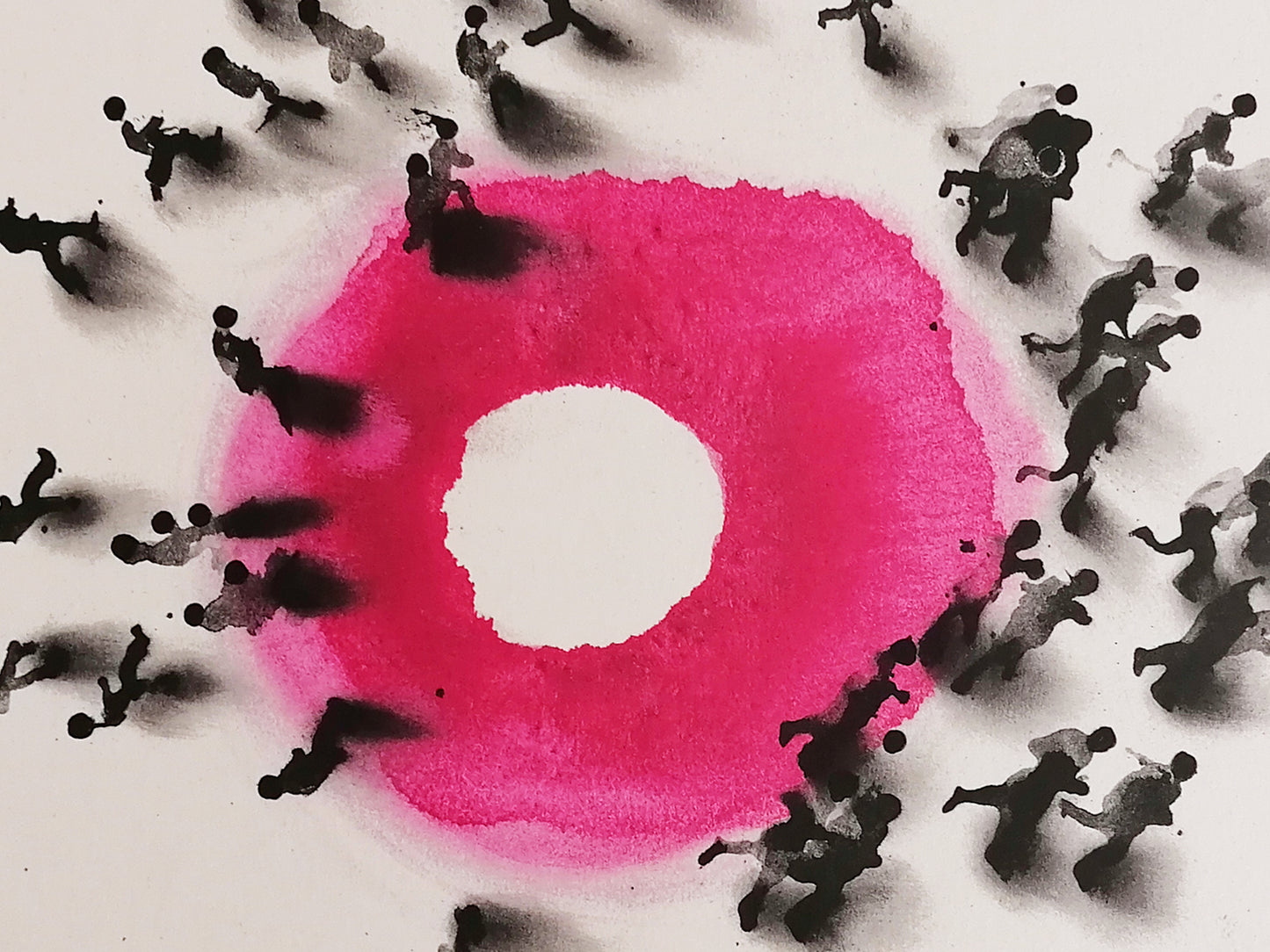 2000 Juan Genovés Art Signed and Numbered