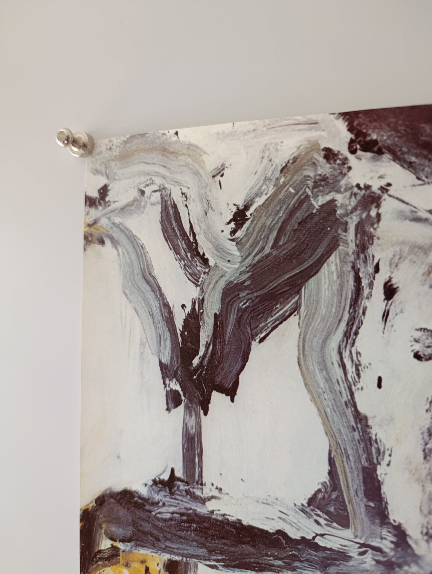 1979 Willem de Kooning Exhibition Poster from Fundación March Madrid