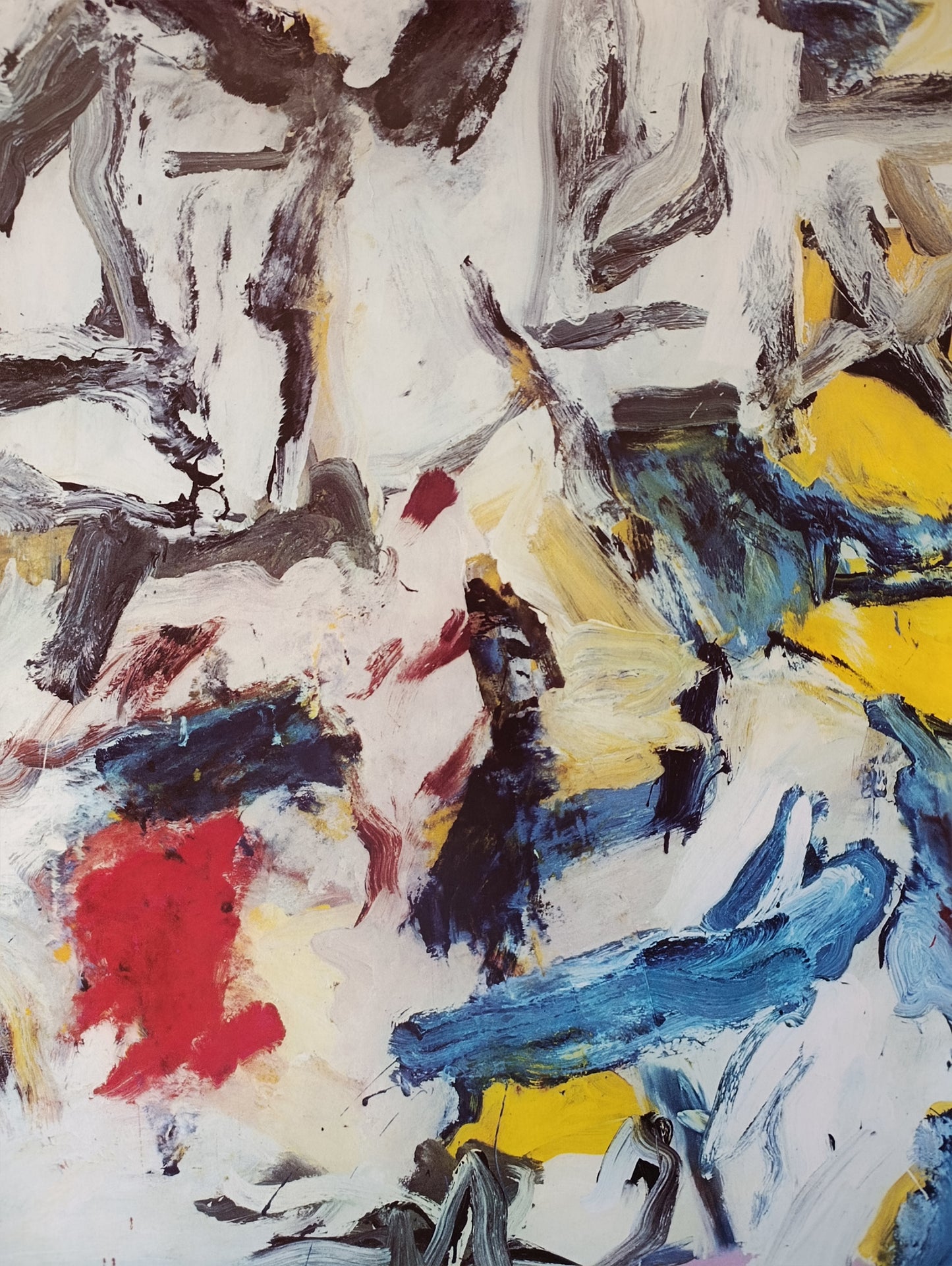 1979 Willem de Kooning Exhibition Poster from Fundación March Madrid