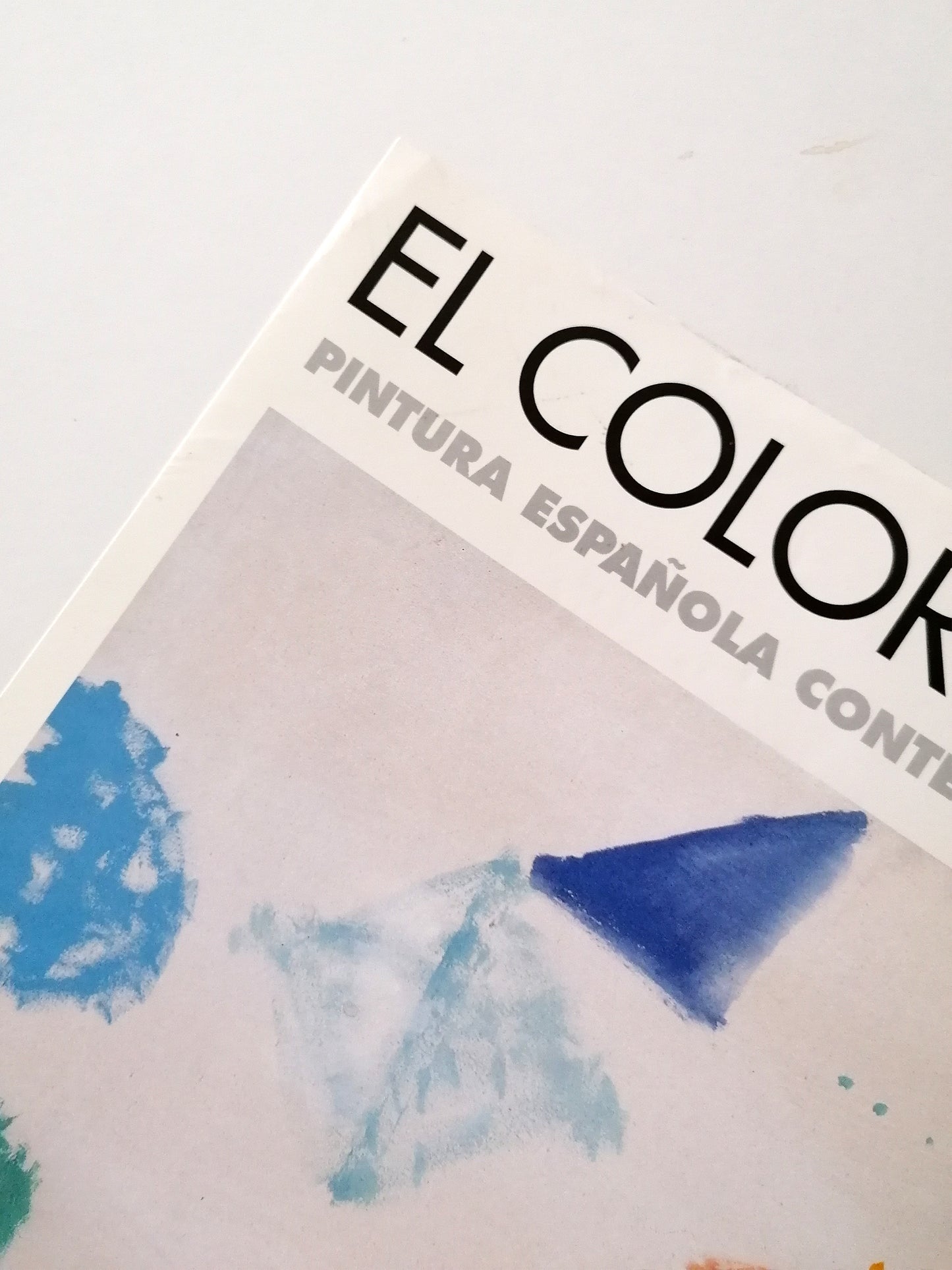 1994 Mompó Avant-garde Colors Large Poster Art Exhibition