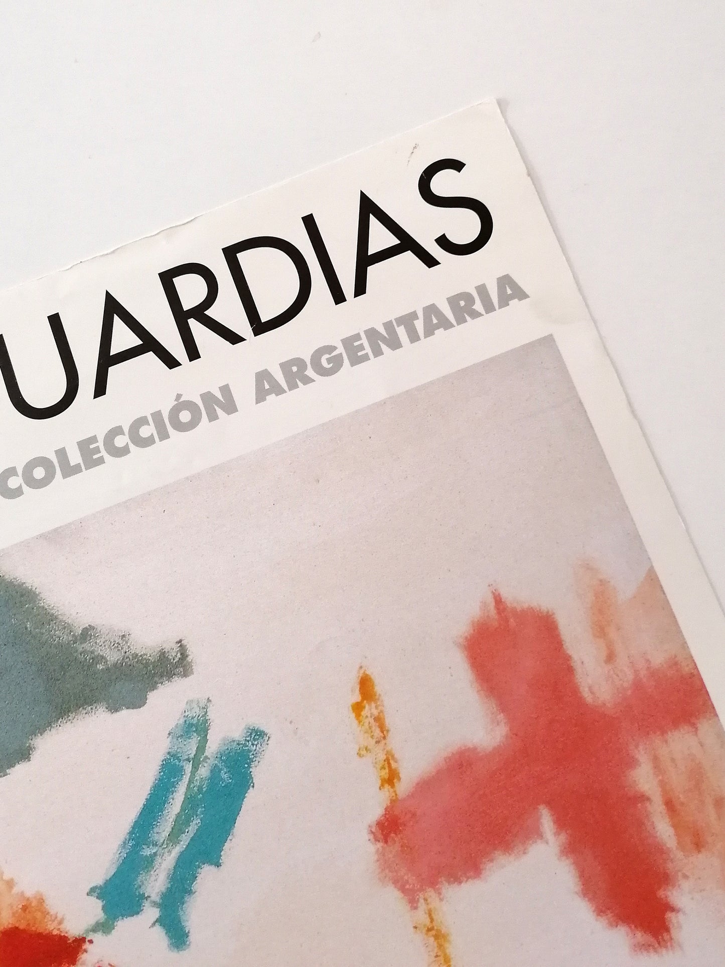 1994 Mompó Avant-garde Colors Large Poster Art Exhibition