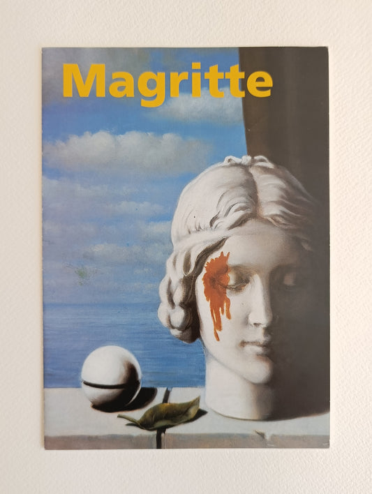 1998 Magritte Art Brochure Barcelona Exhibition