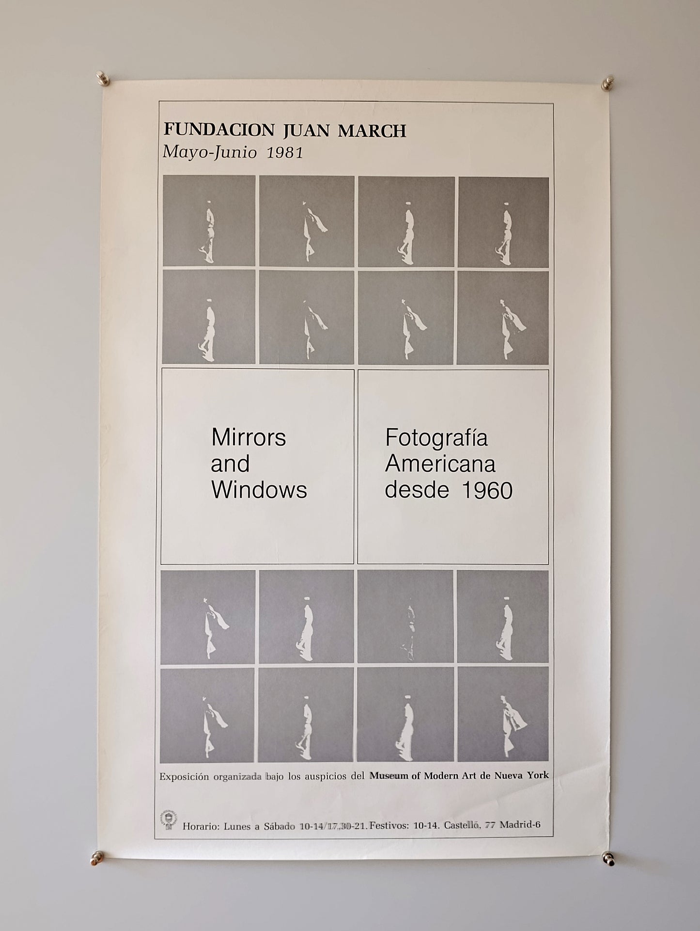1981 Mirrors and Windows American Photography since 1960 Madrid Exhibition