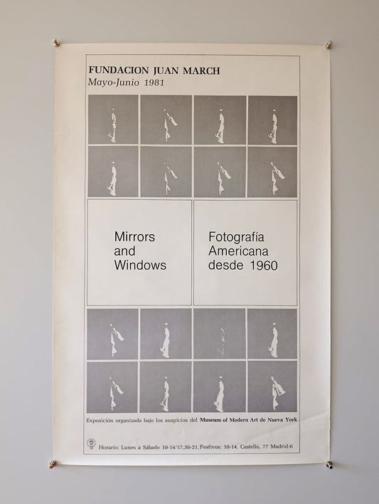 1981 Mirrors and Windows American Photography since 1960 Madrid Exhibition