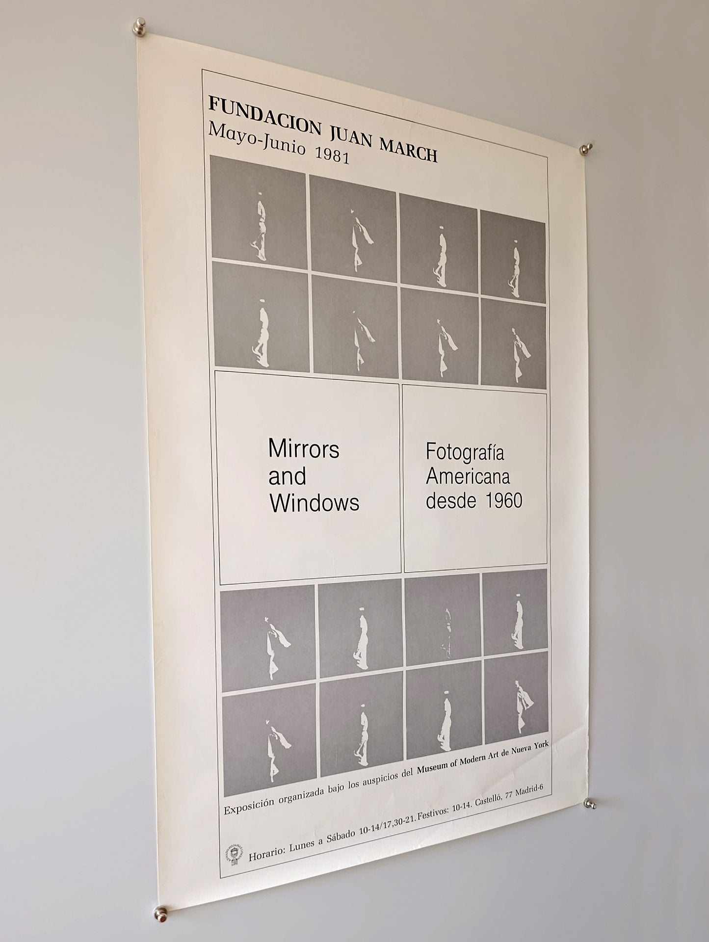 1981 Mirrors and Windows American Photography since 1960 Madrid Exhibition