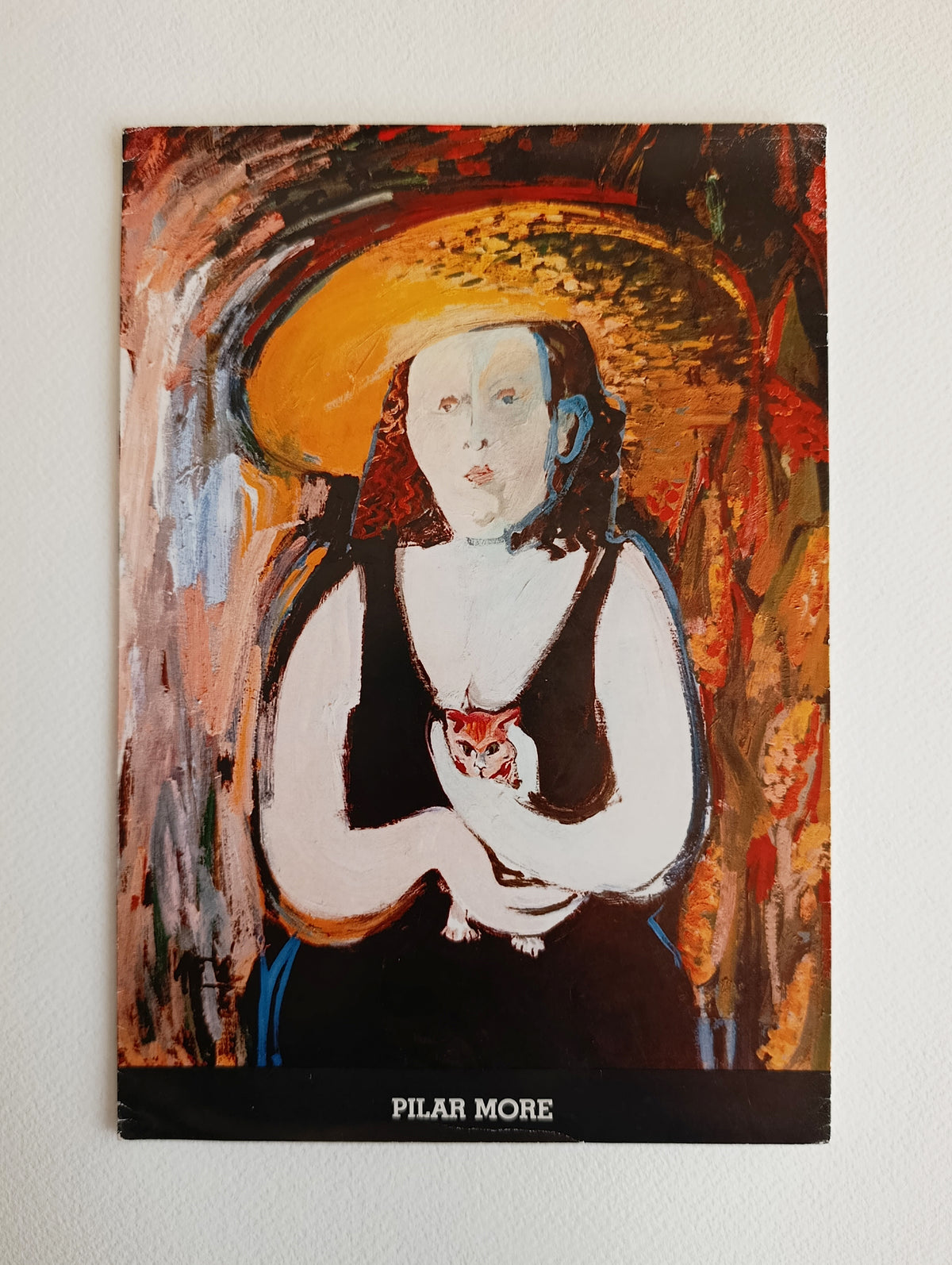 1985 Pilar More Art Exhibition Brochure