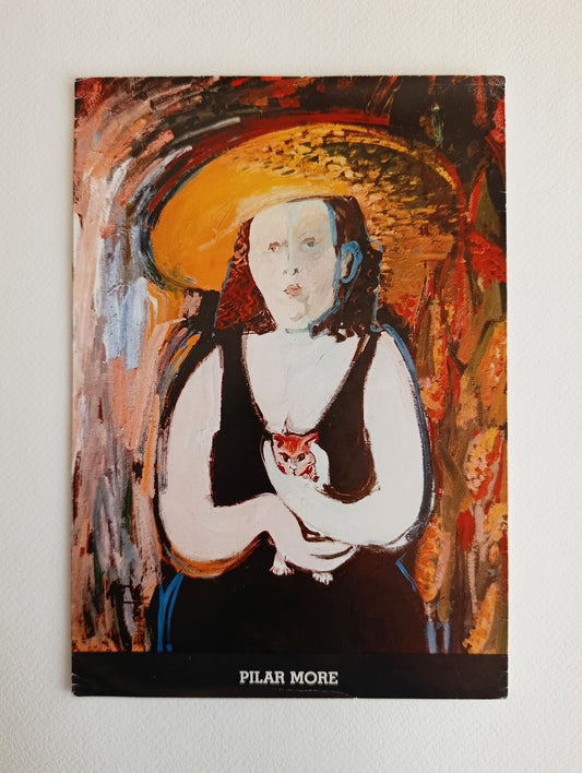 1985 Pilar More Art Exhibition Brochure