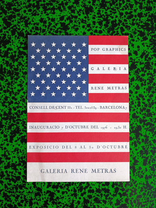 1976 Pop Graphics at Galería René Matrás