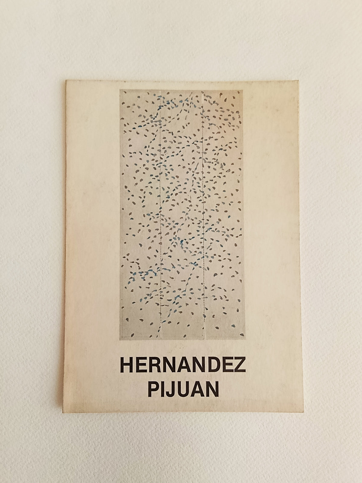 1981 Hernandez Pijuan New York Art Exhibition Invitation