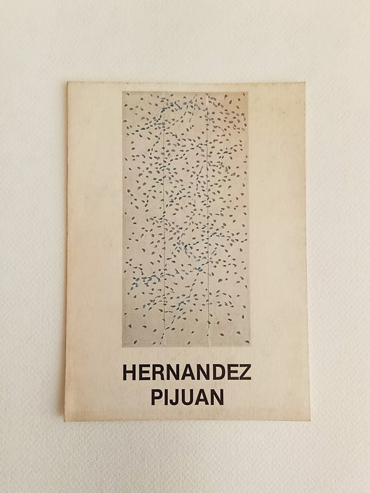 1981 Hernandez Pijuan New York Art Exhibition Invitation