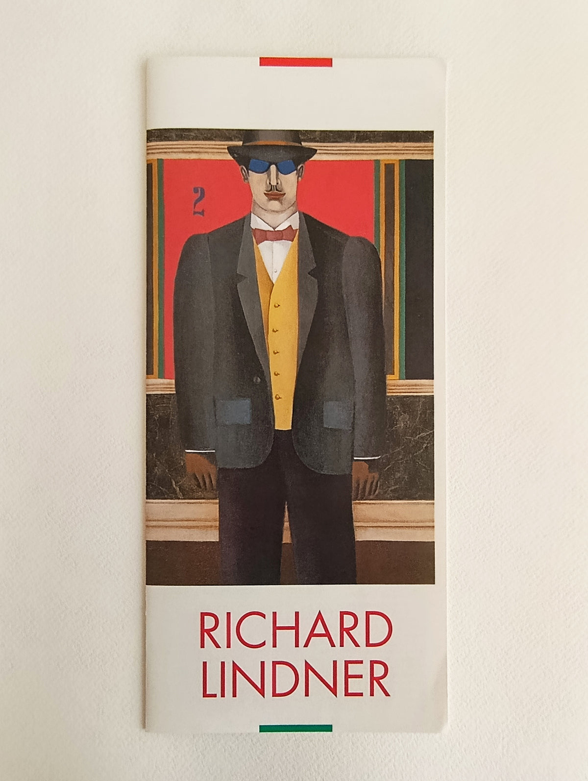1998 Richard Lindner Madrid Art Exhibition Brochure