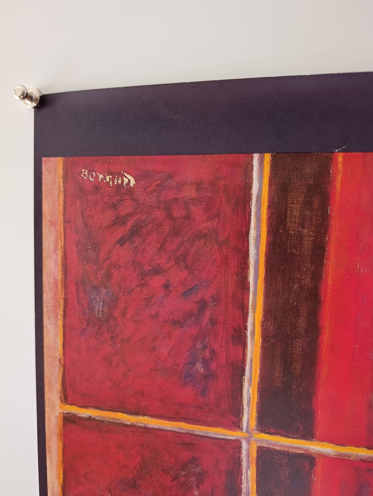 1983 Bonnard Exhibition Poster from Fundación March Madrid