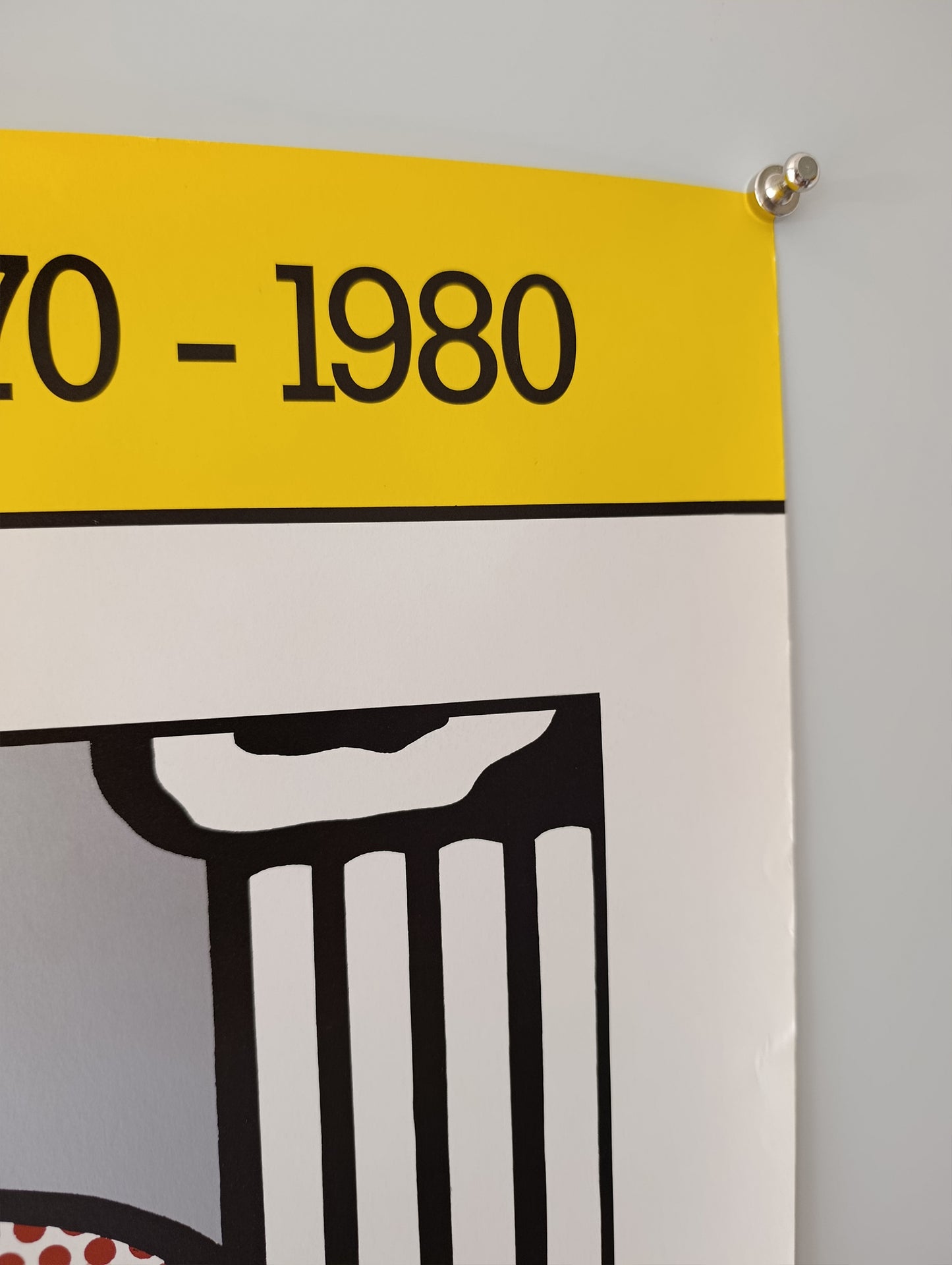 1983 Roy Lichtenstein Exhibition Poster from Fundacion March Madrid