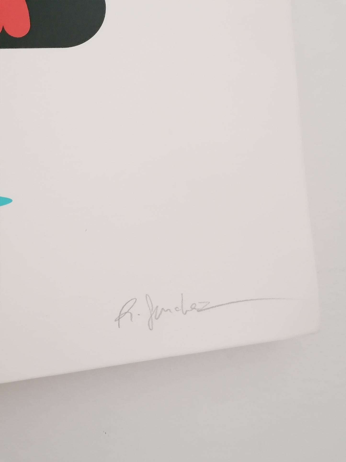 Rubén Sanchez Hand Signed Art Large Print