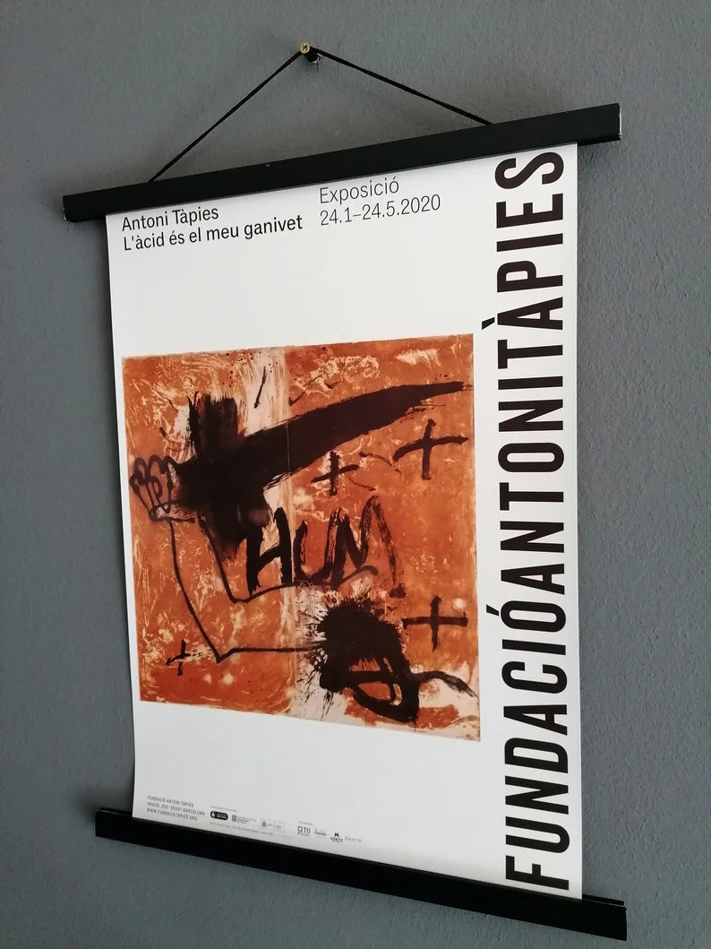 2020 Antoni Tapies Small Poster Exhibition at the Tapies Foundation