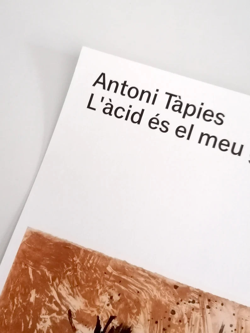 2020 Antoni Tapies Small Poster Exhibition at the Tapies Foundation