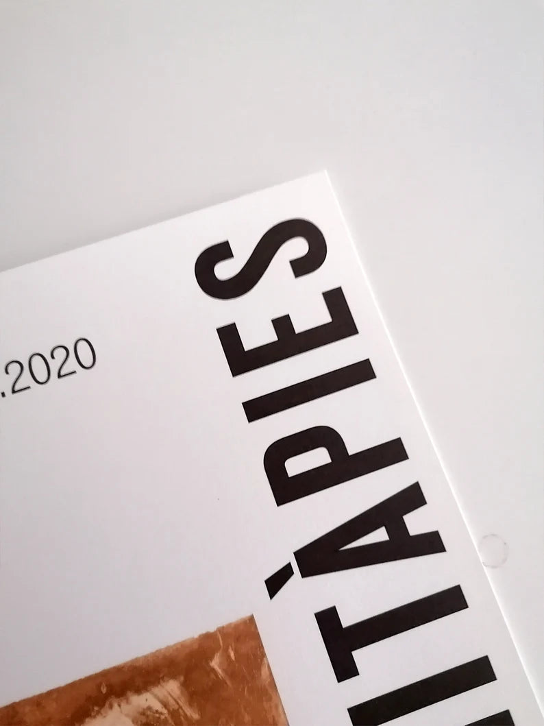 2020 Antoni Tapies Small Poster Exhibition at the Tapies Foundation