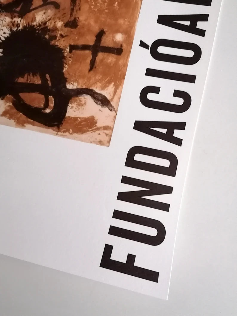 2020 Antoni Tapies Small Poster Exhibition at the Tapies Foundation