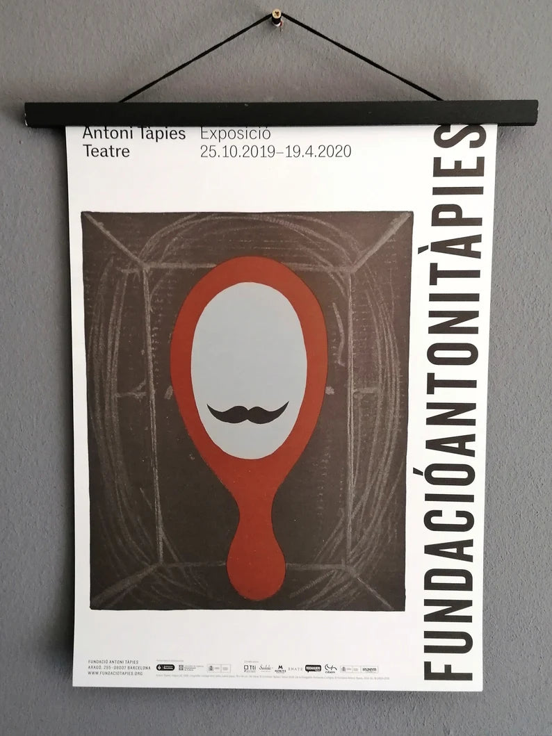 2020 Antoni Tapies Poster Barcelona Exhibition