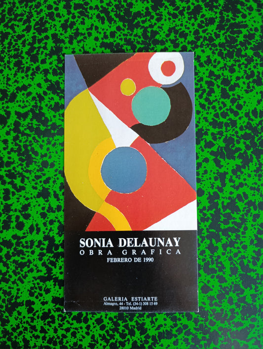 1990 Sonia Delaunay at Galería Estiarte Madrid