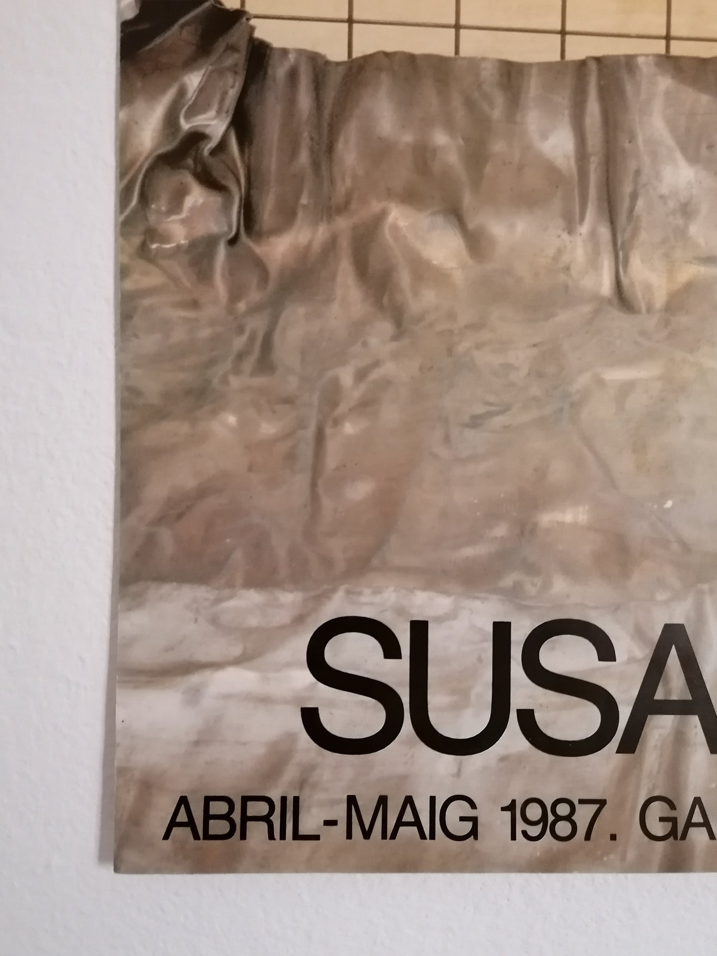 1987 Susana Solano Poster from Maeght Gallery Barcelona Exhibition