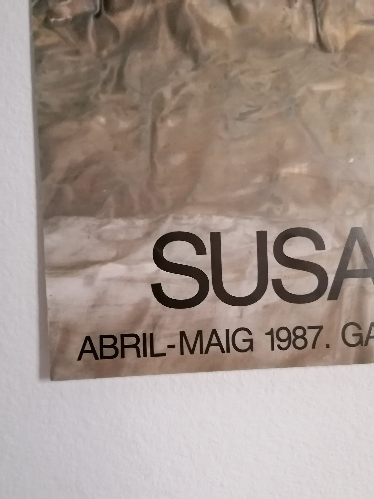 1987 Susana Solano Poster from Maeght Gallery Barcelona Exhibition