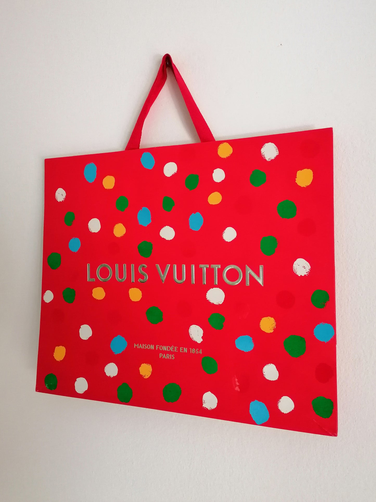 2023 Yayoi Kusama x Louis Vuitton "Infinity Dots Collection" Red