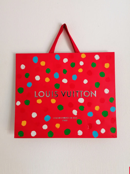 2023 Yayoi Kusama x Louis Vuitton "Infinity Dots Collection" Red